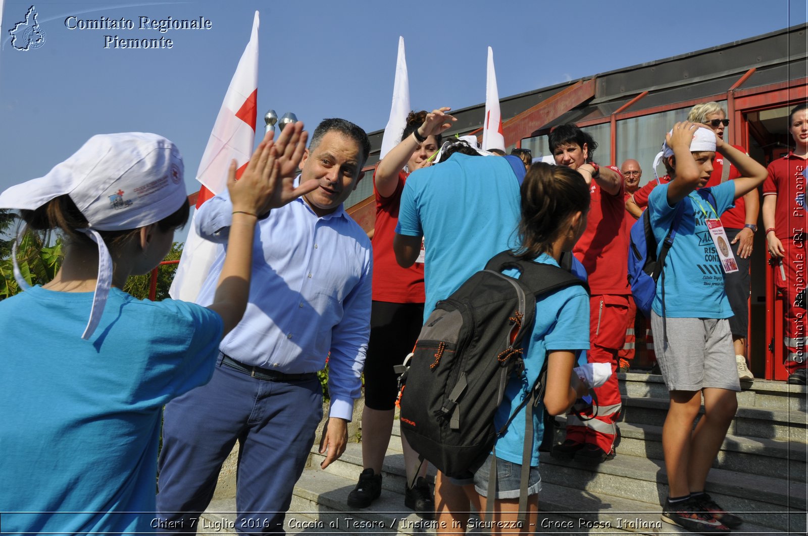 Chieri 7 Luglio 2016 - Caccia al Tesoro / Insieme in Sicurezza - Croce Rossa Italiana- Comitato Regionale del Piemonte