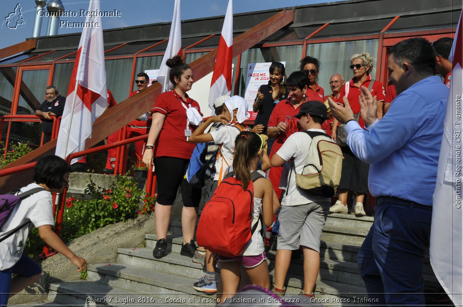 Chieri 7 Luglio 2016 - Caccia al Tesoro / Insieme in Sicurezza - Croce Rossa Italiana- Comitato Regionale del Piemonte