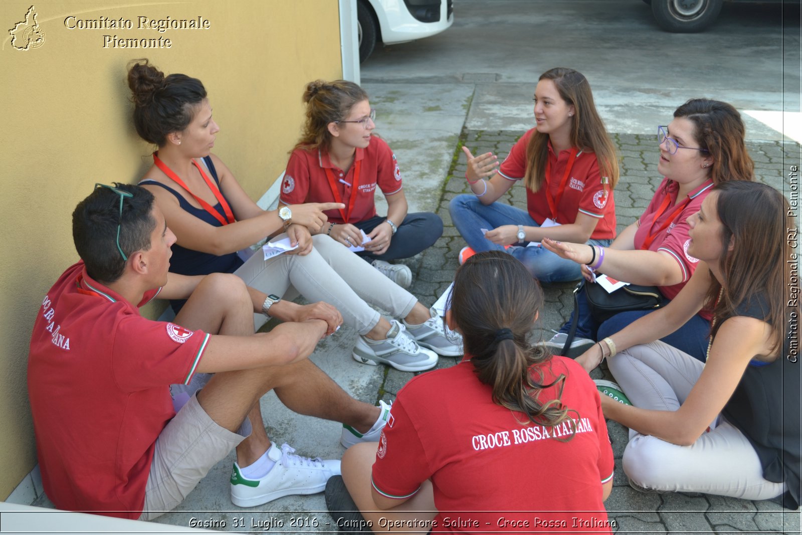 Gassino 31 Luglio 2016 - Campo Operatore Salute - Croce Rossa Italiana- Comitato Regionale del Piemonte