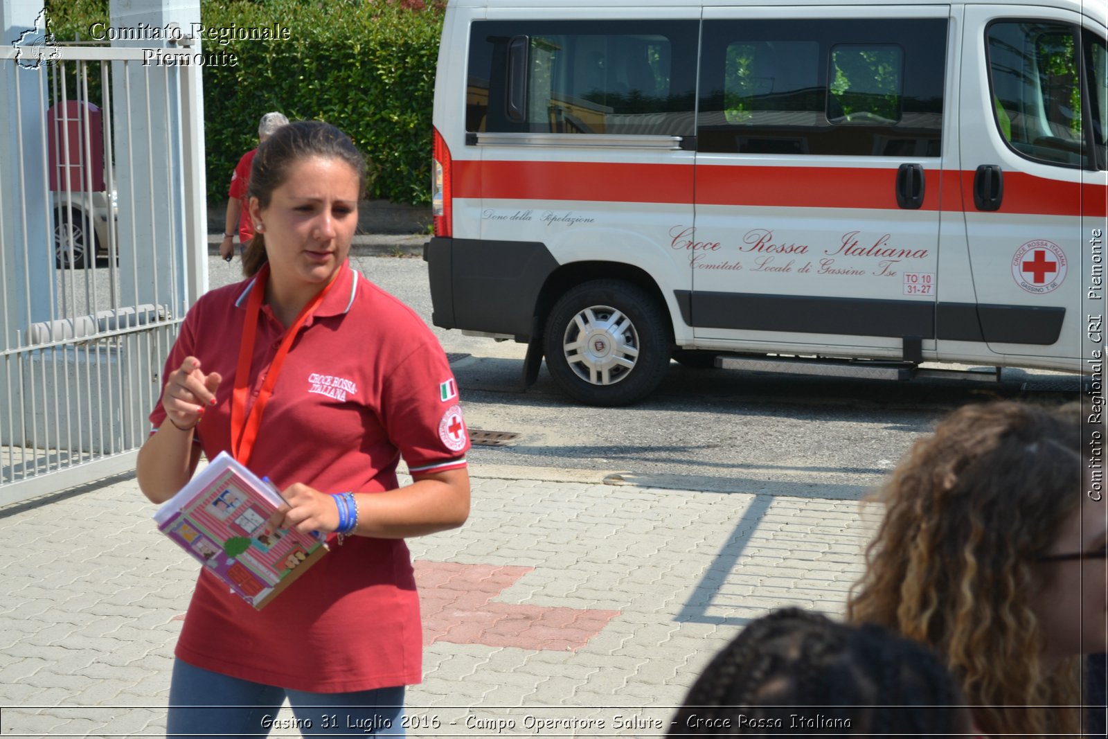 Gassino 31 Luglio 2016 - Campo Operatore Salute - Croce Rossa Italiana- Comitato Regionale del Piemonte