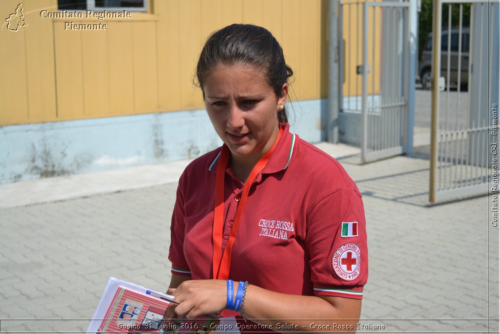 Gassino 31 Luglio 2016 - Campo Operatore Salute - Croce Rossa Italiana- Comitato Regionale del Piemonte