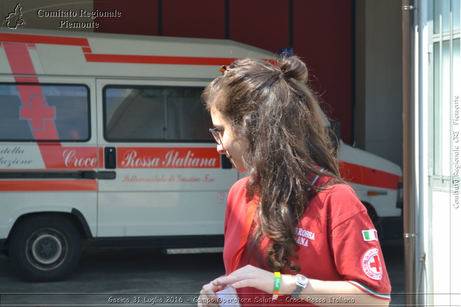 Gassino 31 Luglio 2016 - Campo Operatore Salute - Croce Rossa Italiana- Comitato Regionale del Piemonte