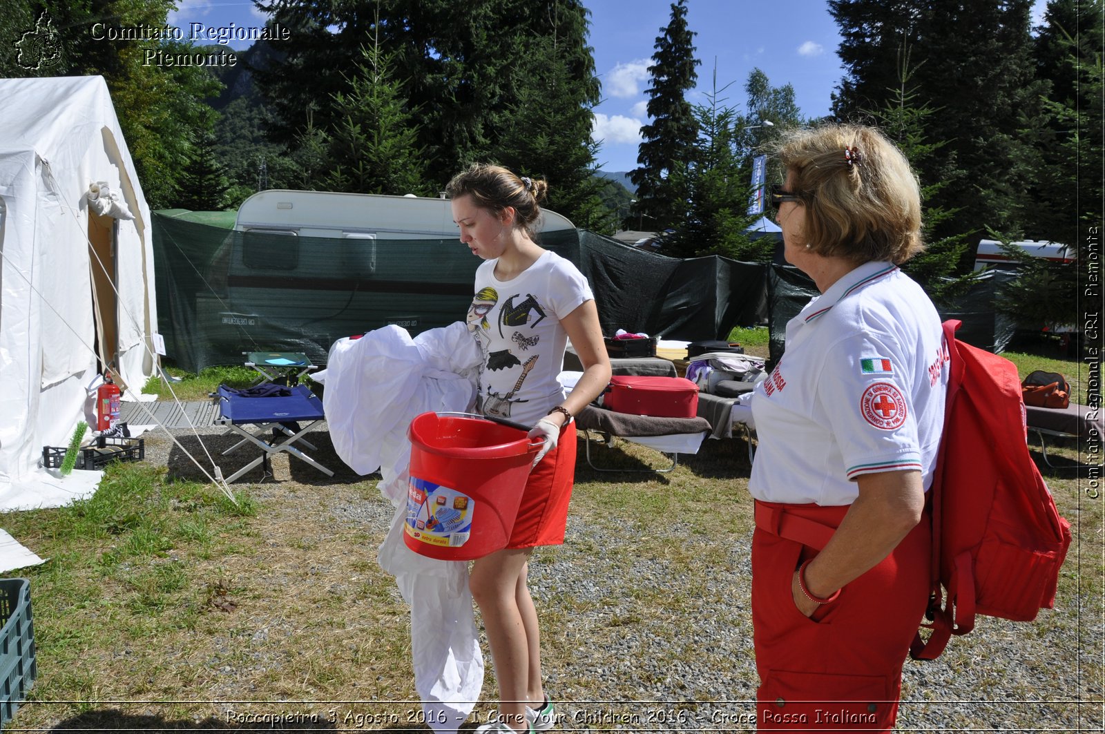 Roccapietra 3 Agosto 2016 - I Care Your Children 2016 - Croce Rossa Italiana- Comitato Regionale del Piemonte