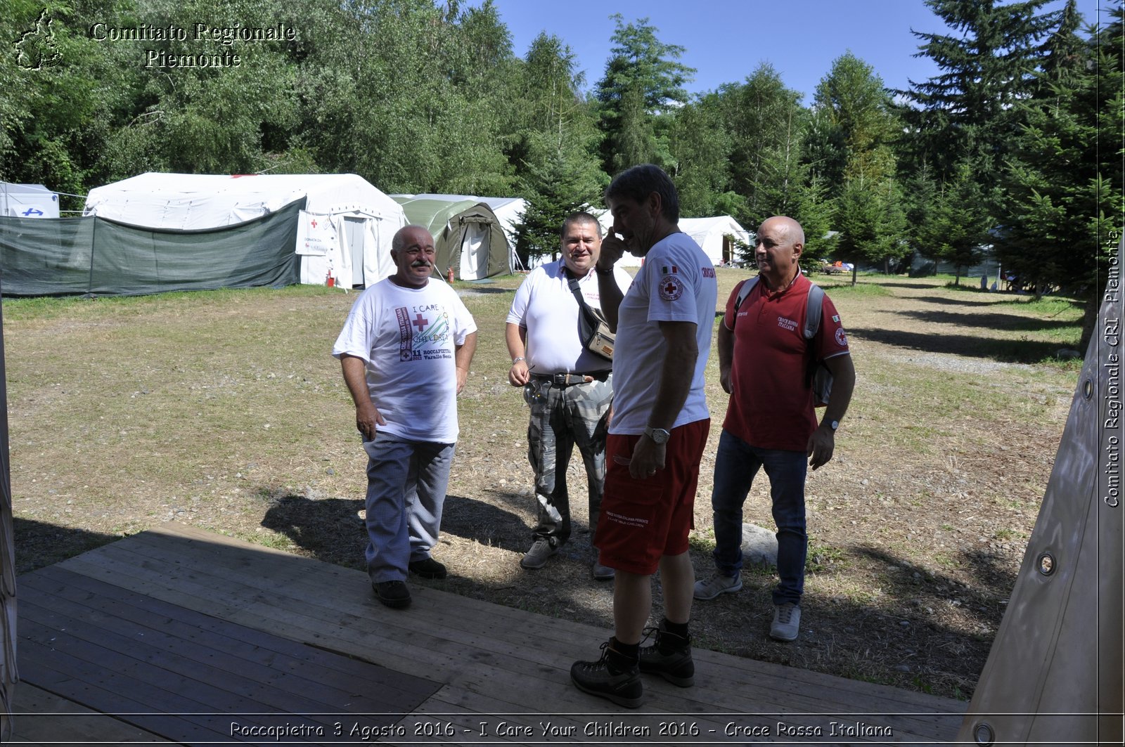 Roccapietra 3 Agosto 2016 - I Care Your Children 2016 - Croce Rossa Italiana- Comitato Regionale del Piemonte