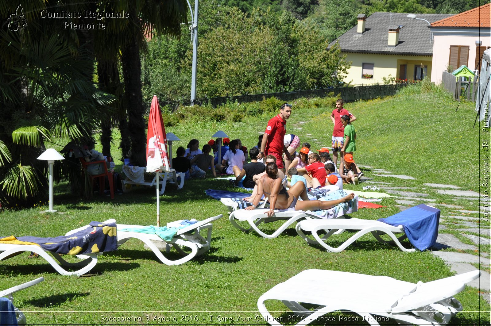 Roccapietra 3 Agosto 2016 - I Care Your Children 2016 - Croce Rossa Italiana- Comitato Regionale del Piemonte