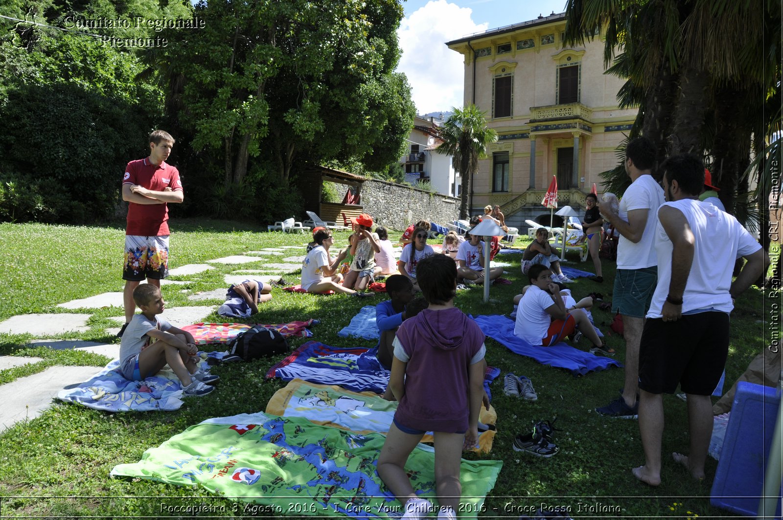 Roccapietra 3 Agosto 2016 - I Care Your Children 2016 - Croce Rossa Italiana- Comitato Regionale del Piemonte