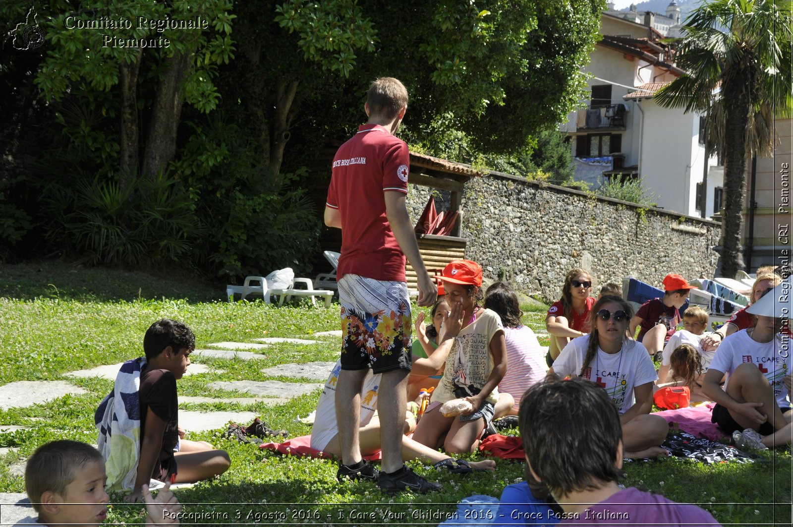 Roccapietra 3 Agosto 2016 - I Care Your Children 2016 - Croce Rossa Italiana- Comitato Regionale del Piemonte