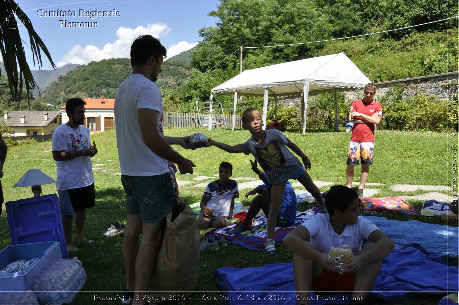 Roccapietra 3 Agosto 2016 - I Care Your Children 2016 - Croce Rossa Italiana- Comitato Regionale del Piemonte