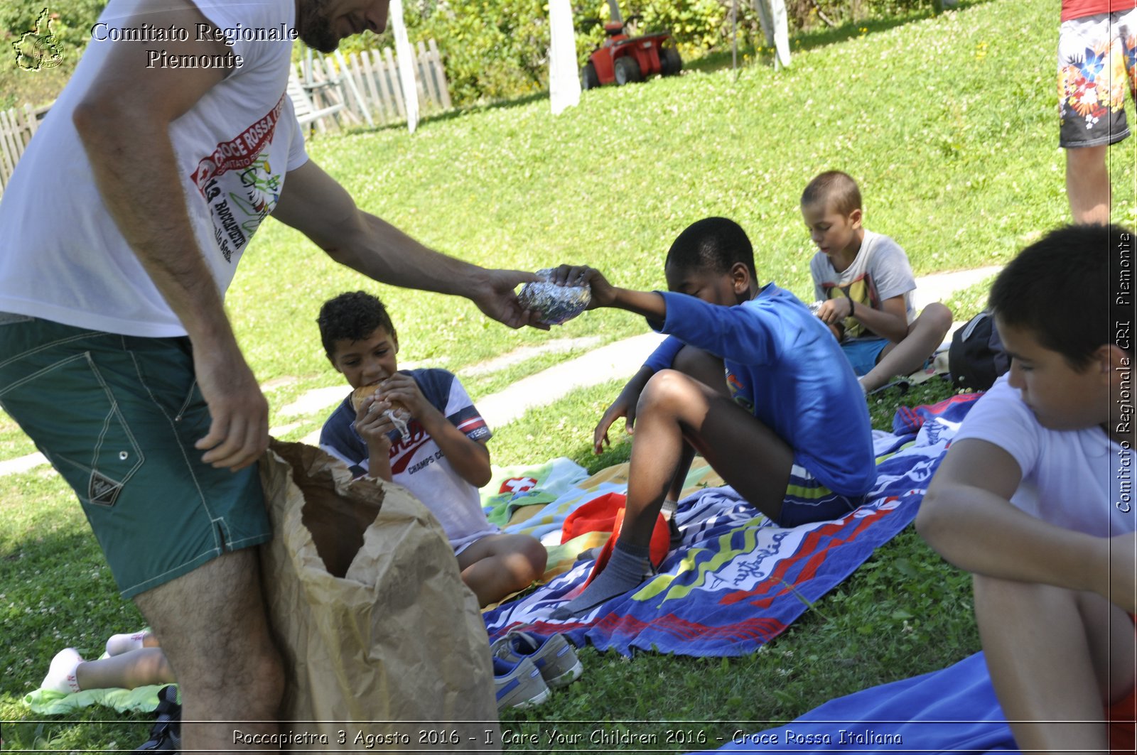 Roccapietra 3 Agosto 2016 - I Care Your Children 2016 - Croce Rossa Italiana- Comitato Regionale del Piemonte