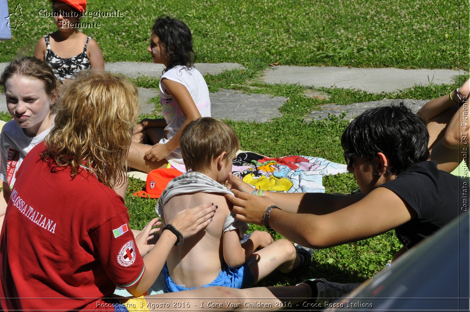 Roccapietra 3 Agosto 2016 - I Care Your Children 2016 - Croce Rossa Italiana- Comitato Regionale del Piemonte