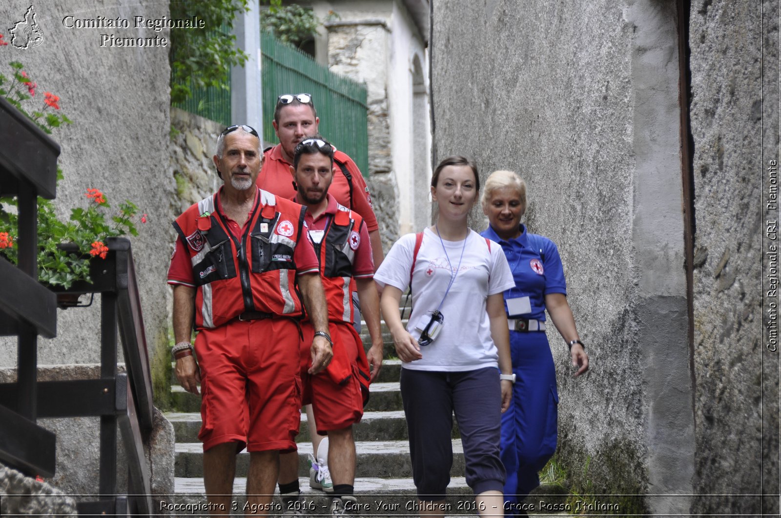 Roccapietra 3 Agosto 2016 - I Care Your Children 2016 - Croce Rossa Italiana- Comitato Regionale del Piemonte