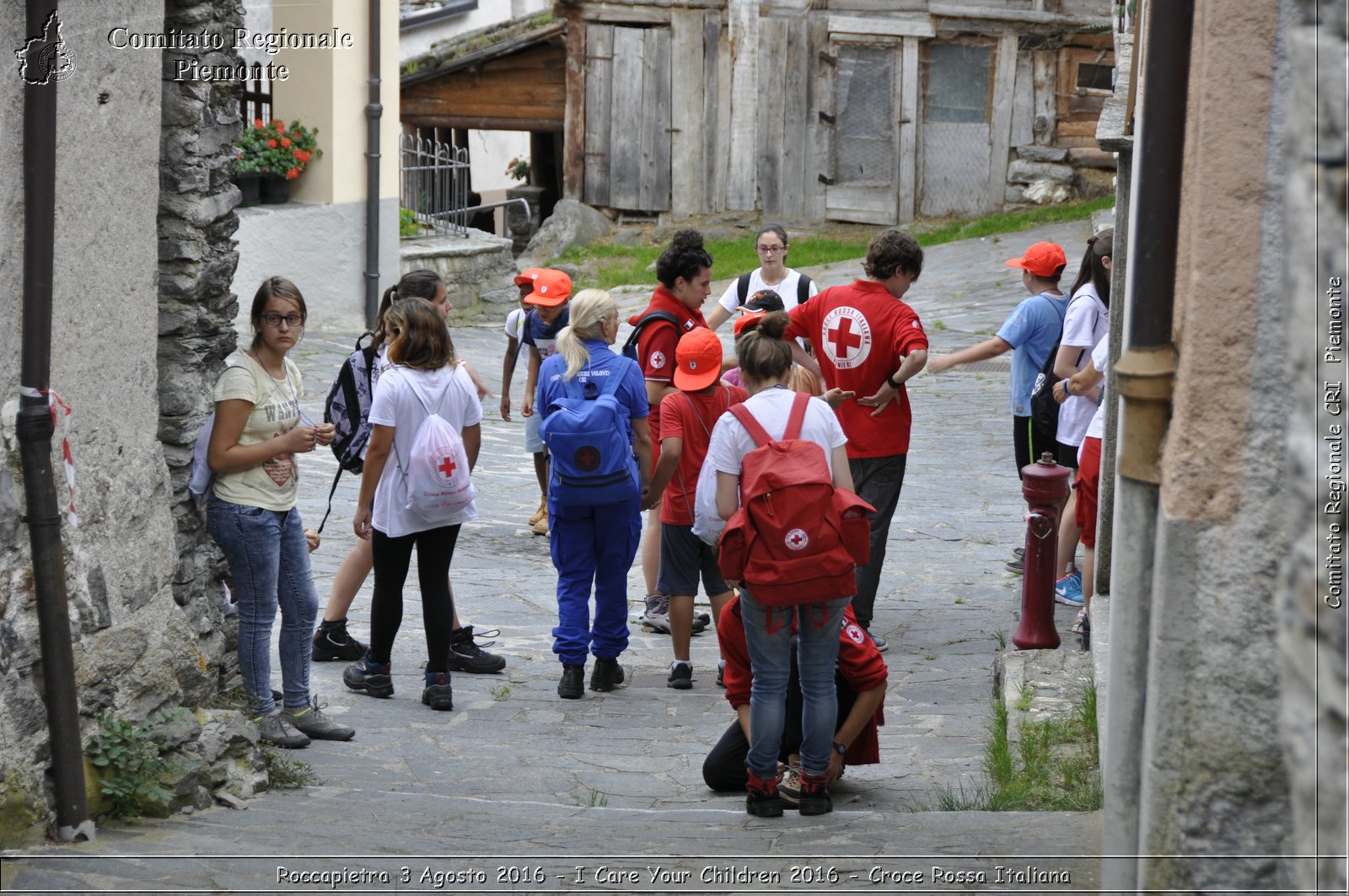 Roccapietra 3 Agosto 2016 - I Care Your Children 2016 - Croce Rossa Italiana- Comitato Regionale del Piemonte