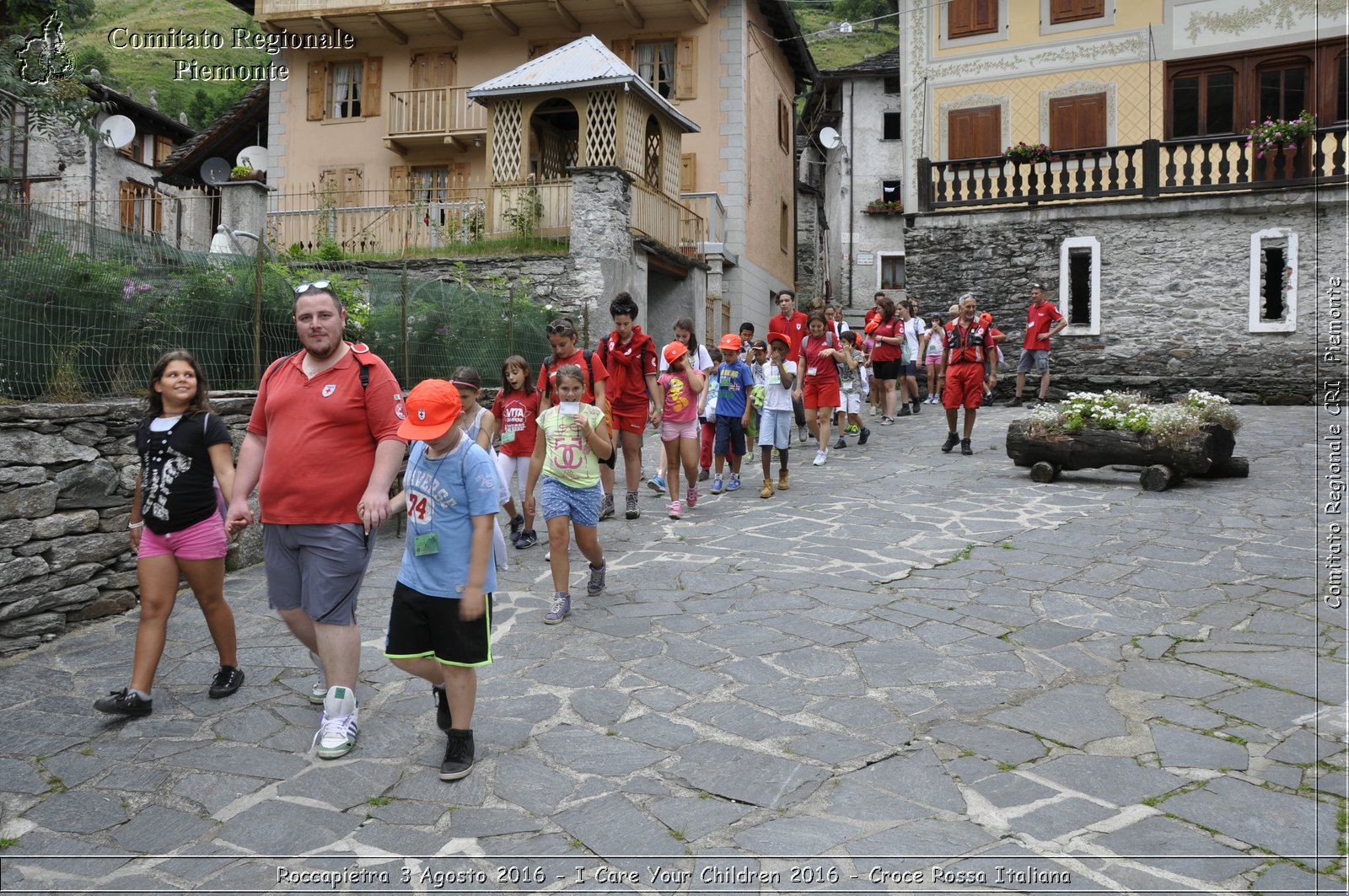 Roccapietra 3 Agosto 2016 - I Care Your Children 2016 - Croce Rossa Italiana- Comitato Regionale del Piemonte