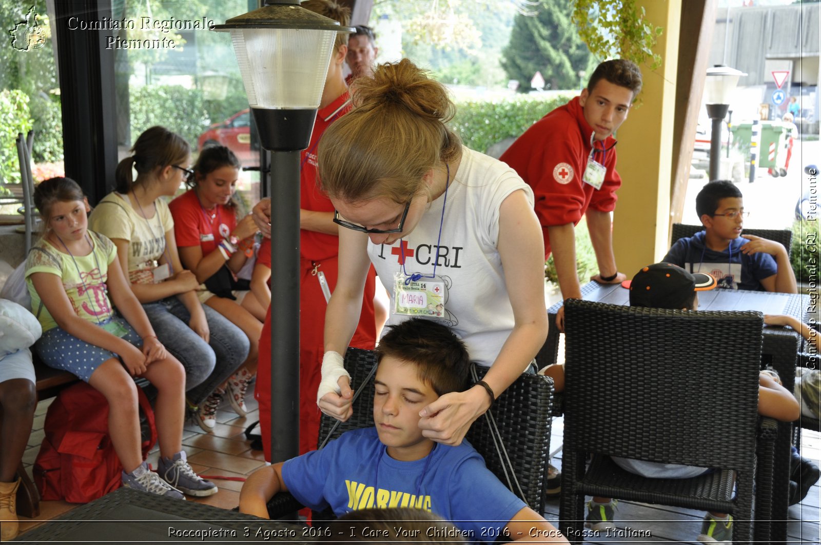 Roccapietra 3 Agosto 2016 - I Care Your Children 2016 - Croce Rossa Italiana- Comitato Regionale del Piemonte