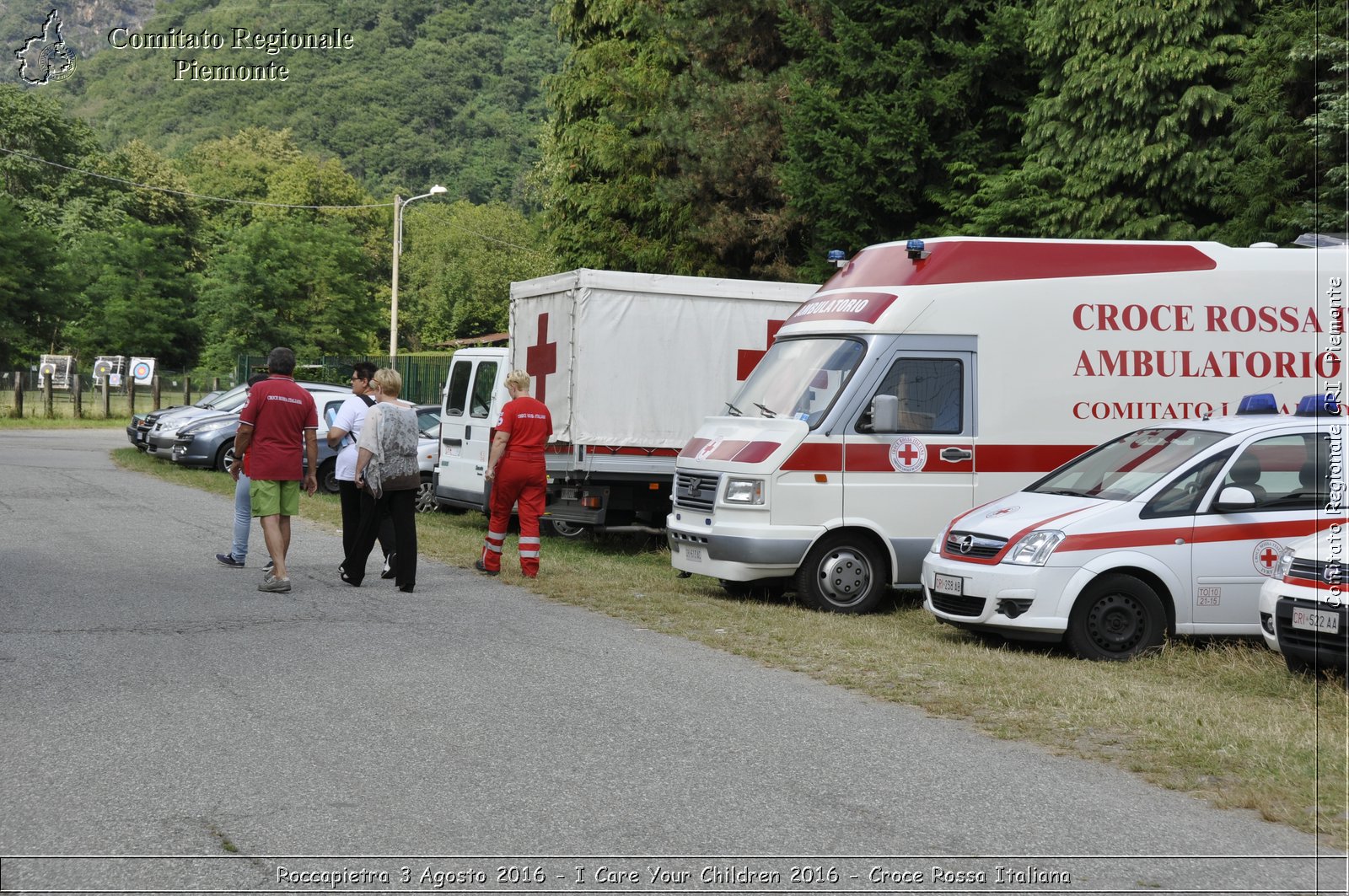 Roccapietra 3 Agosto 2016 - I Care Your Children 2016 - Croce Rossa Italiana- Comitato Regionale del Piemonte