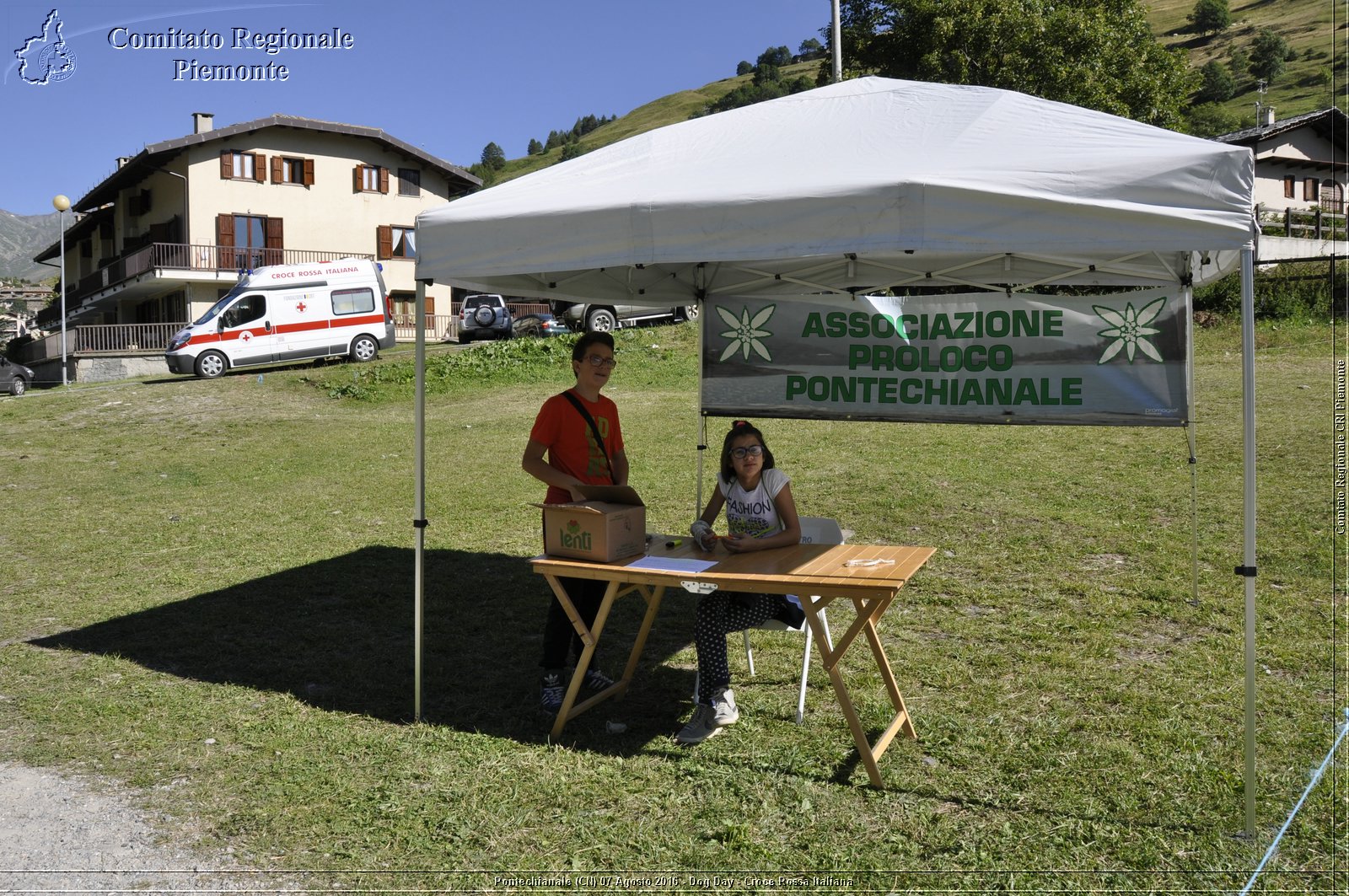 Pontechianale (CN) 7 Agosto 2016 - Dog Day - Croce Rossa Italiana - Comitato Regionale del Piemonte