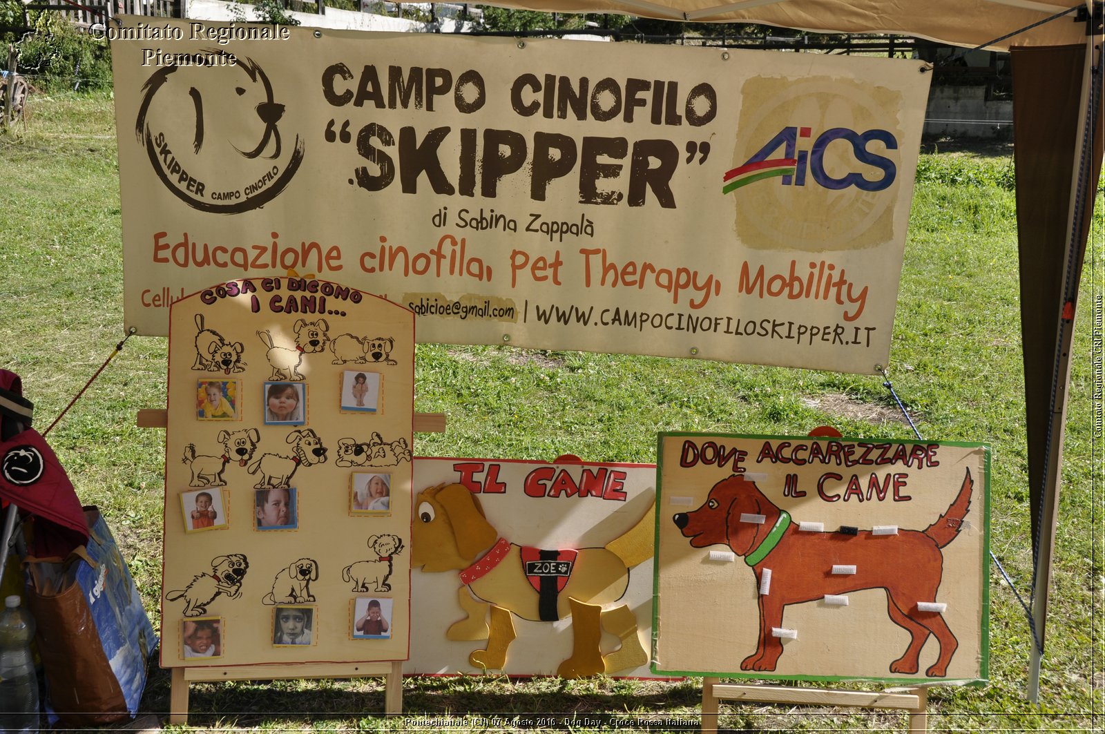 Pontechianale (CN) 7 Agosto 2016 - Dog Day - Croce Rossa Italiana - Comitato Regionale del Piemonte