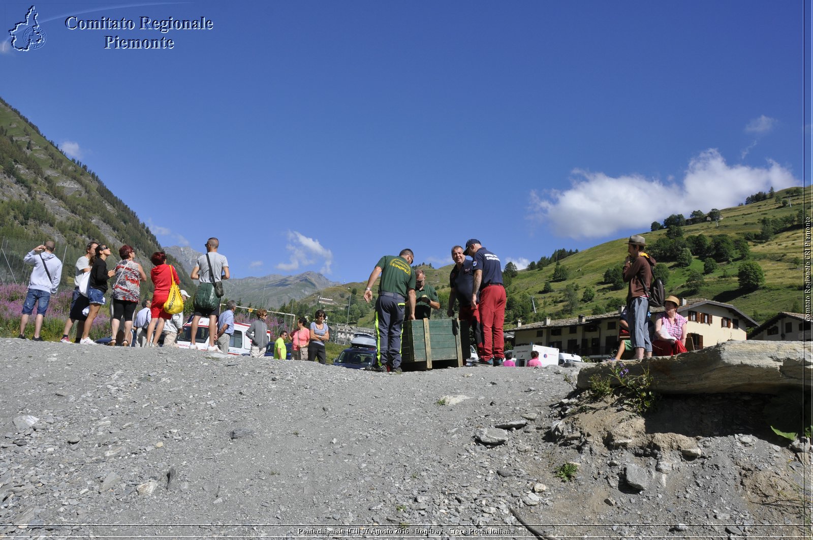 Pontechianale (CN) 7 Agosto 2016 - Dog Day - Croce Rossa Italiana - Comitato Regionale del Piemonte