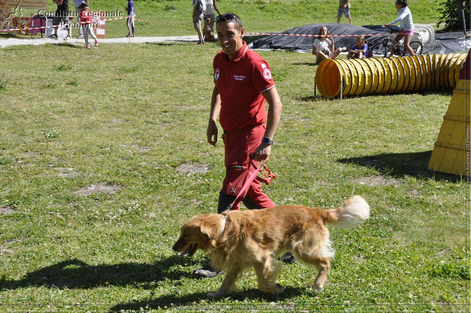 Pontechianale (CN) 7 Agosto 2016 - Dog Day - Croce Rossa Italiana - Comitato Regionale del Piemonte