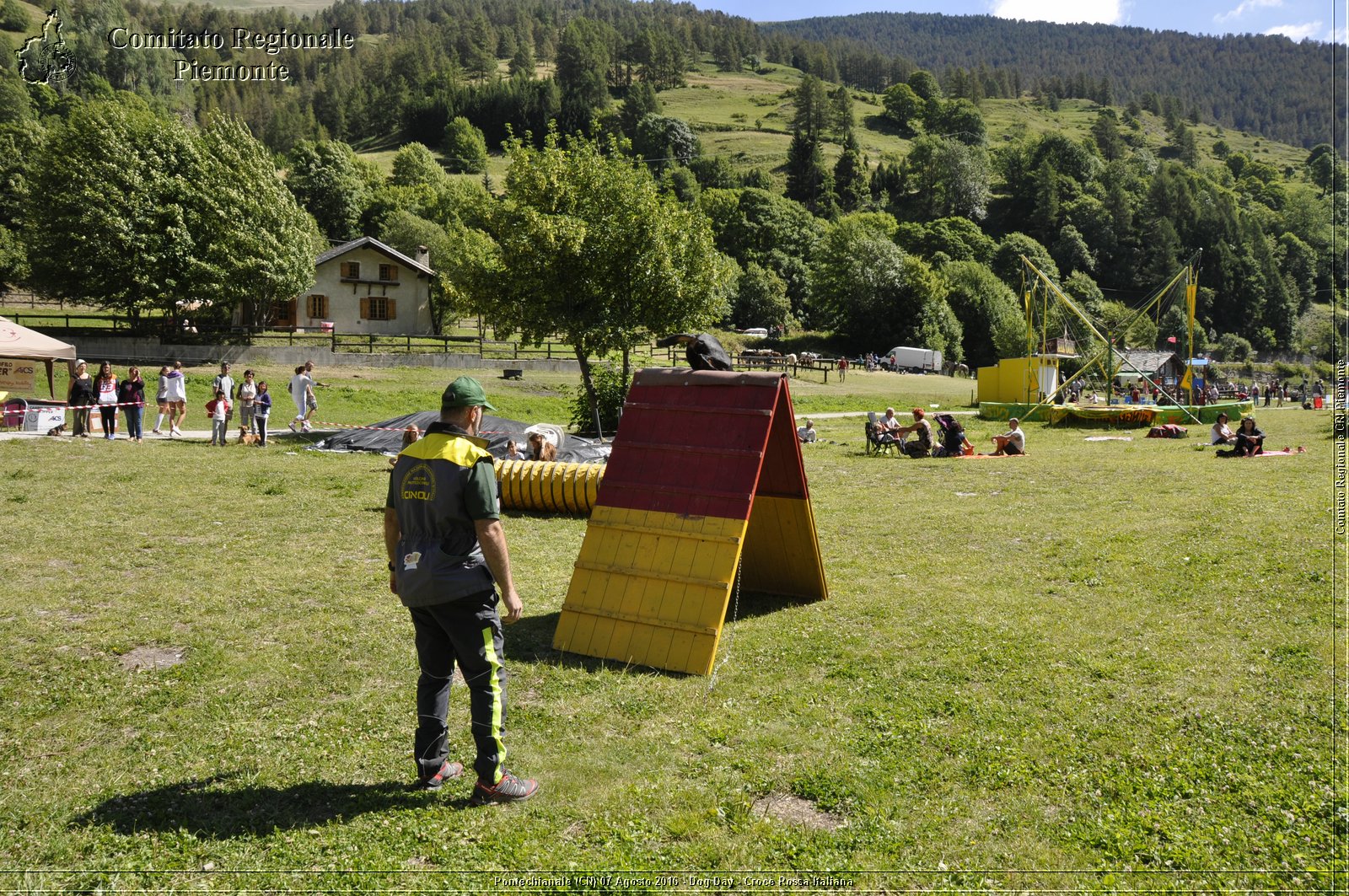 Pontechianale (CN) 7 Agosto 2016 - Dog Day - Croce Rossa Italiana - Comitato Regionale del Piemonte