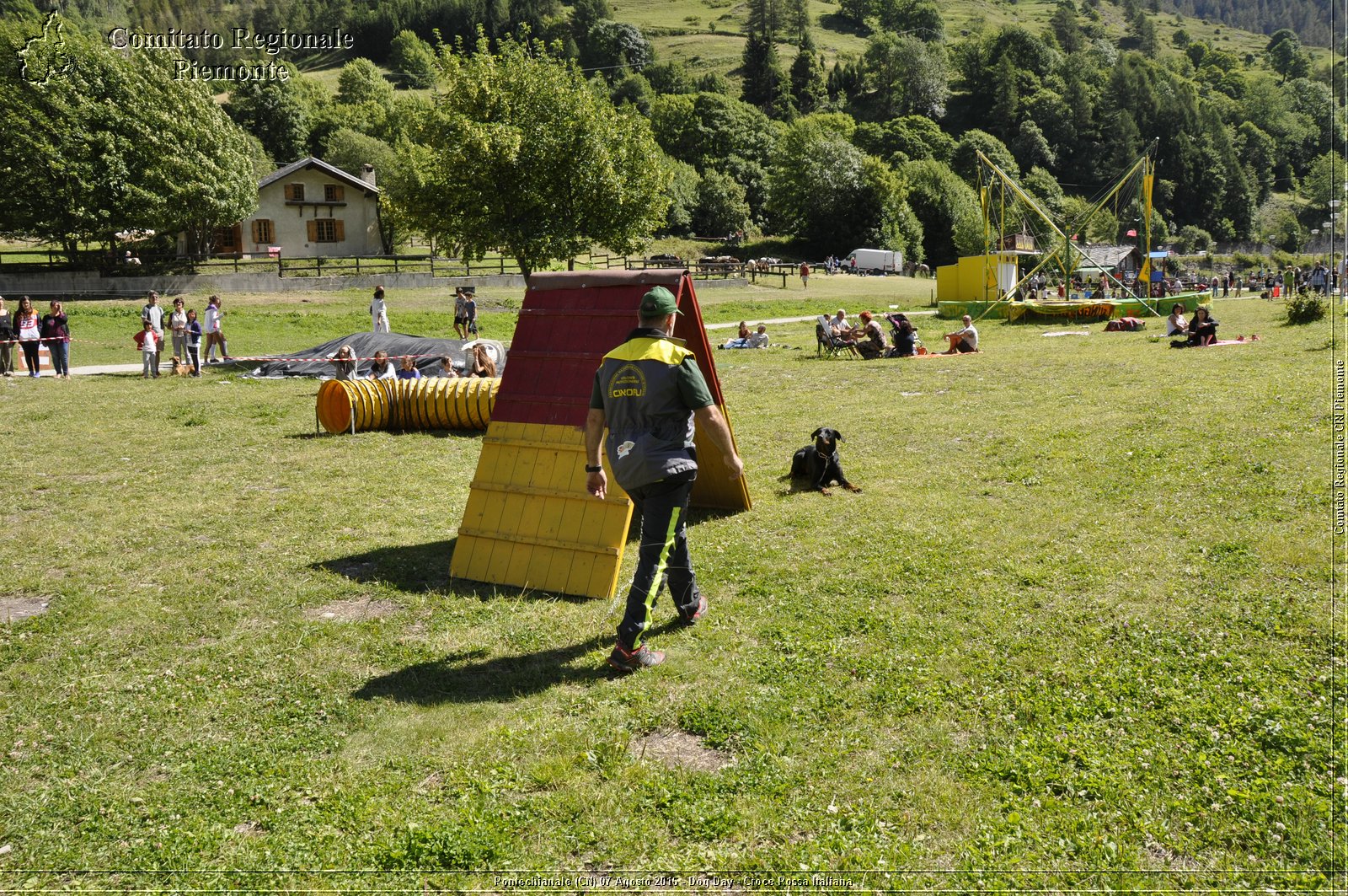 Pontechianale (CN) 7 Agosto 2016 - Dog Day - Croce Rossa Italiana - Comitato Regionale del Piemonte