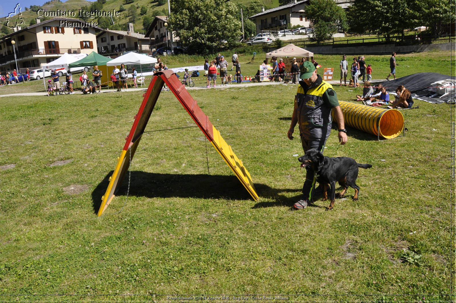 Pontechianale (CN) 7 Agosto 2016 - Dog Day - Croce Rossa Italiana - Comitato Regionale del Piemonte