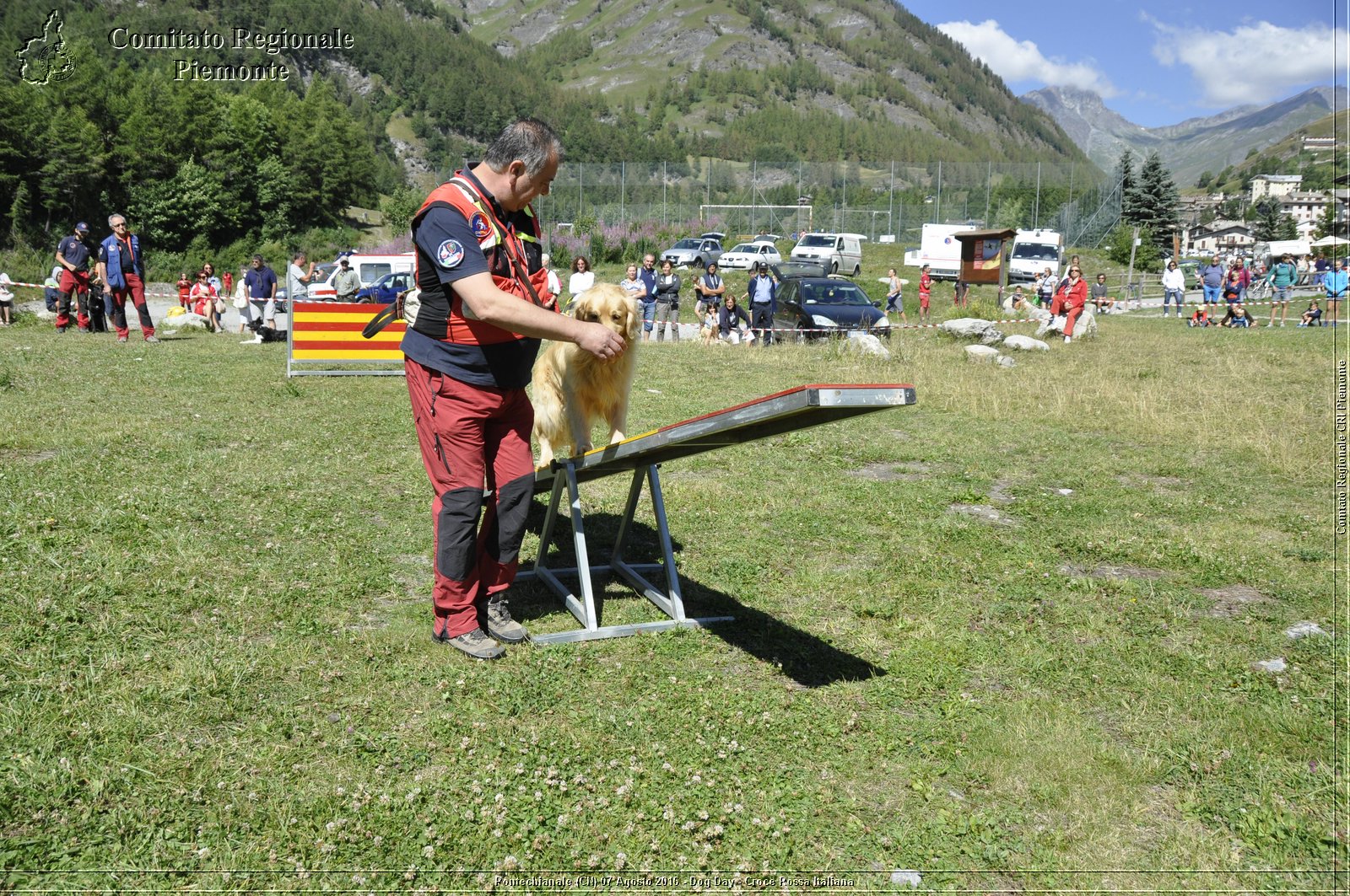 Pontechianale (CN) 7 Agosto 2016 - Dog Day - Croce Rossa Italiana - Comitato Regionale del Piemonte