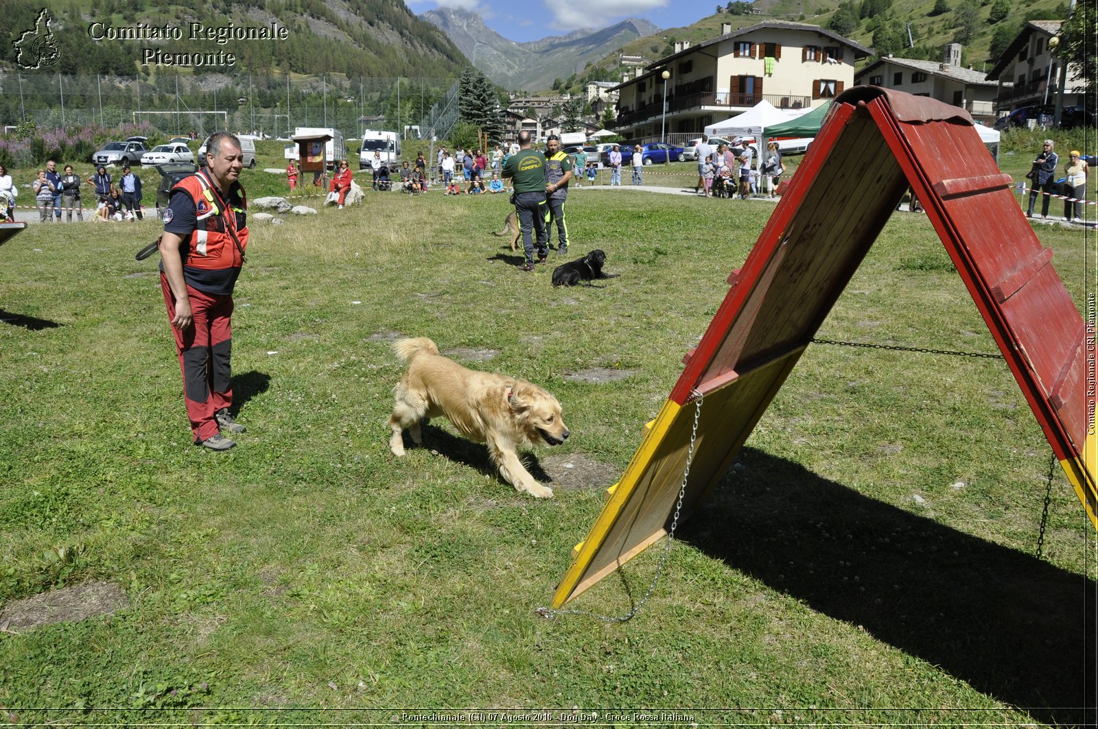 Pontechianale (CN) 7 Agosto 2016 - Dog Day - Croce Rossa Italiana - Comitato Regionale del Piemonte