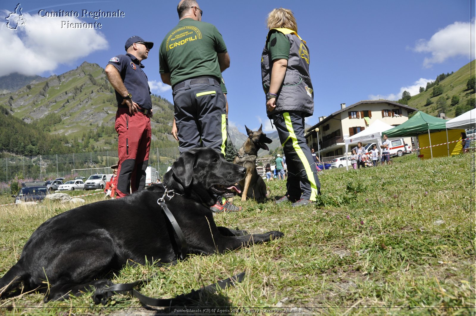 Pontechianale (CN) 7 Agosto 2016 - Dog Day - Croce Rossa Italiana - Comitato Regionale del Piemonte