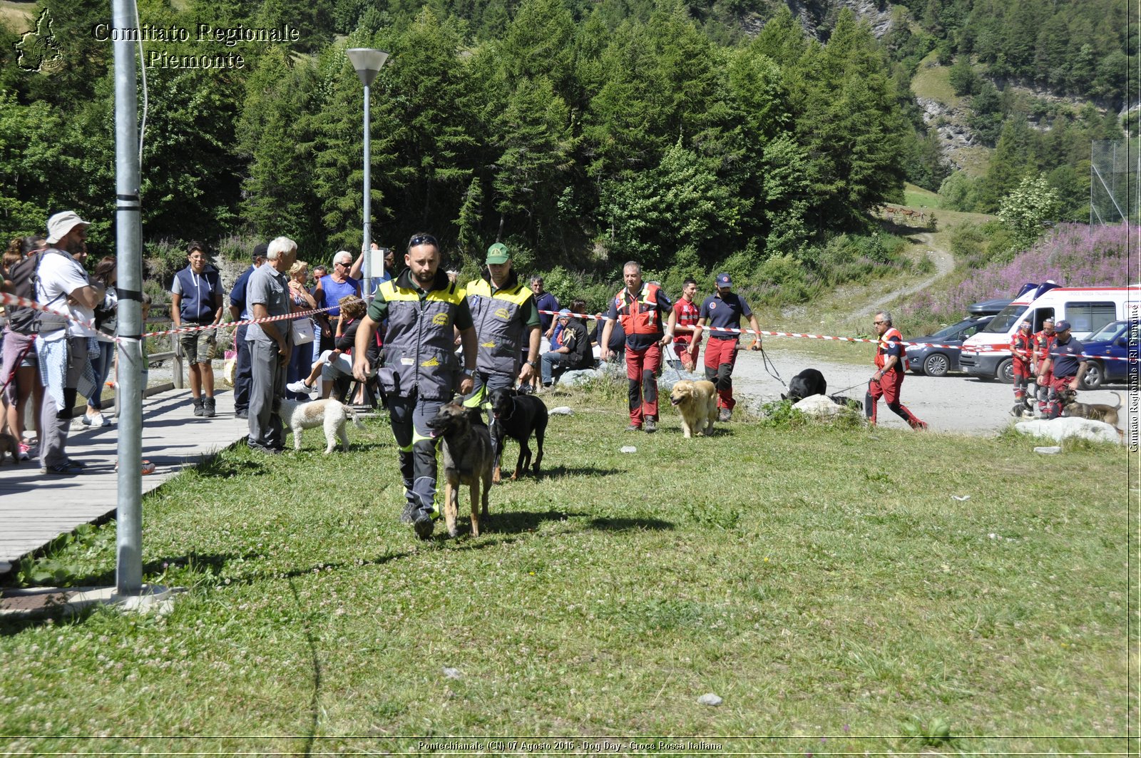 Pontechianale (CN) 7 Agosto 2016 - Dog Day - Croce Rossa Italiana - Comitato Regionale del Piemonte