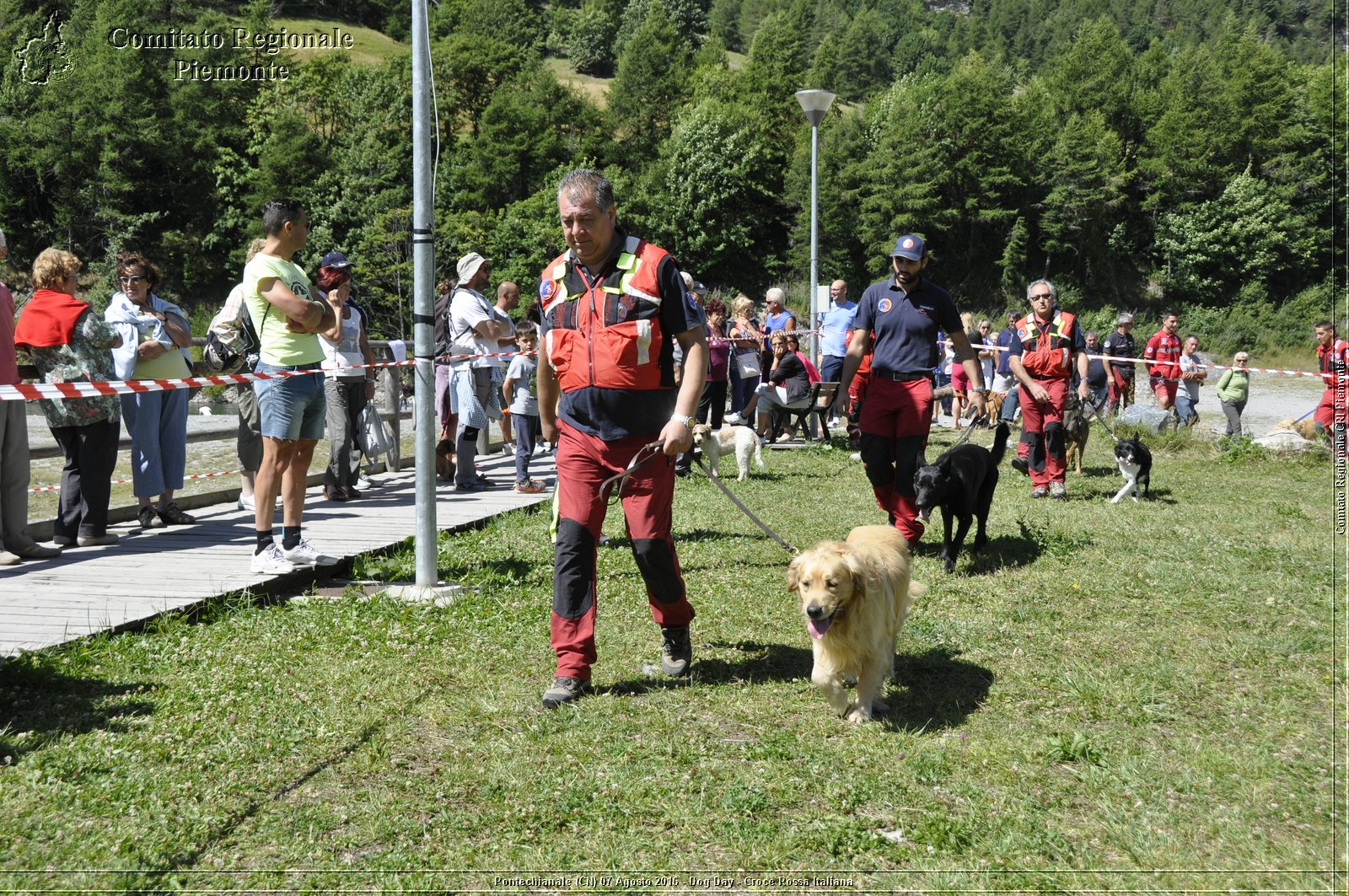 Pontechianale (CN) 7 Agosto 2016 - Dog Day - Croce Rossa Italiana - Comitato Regionale del Piemonte