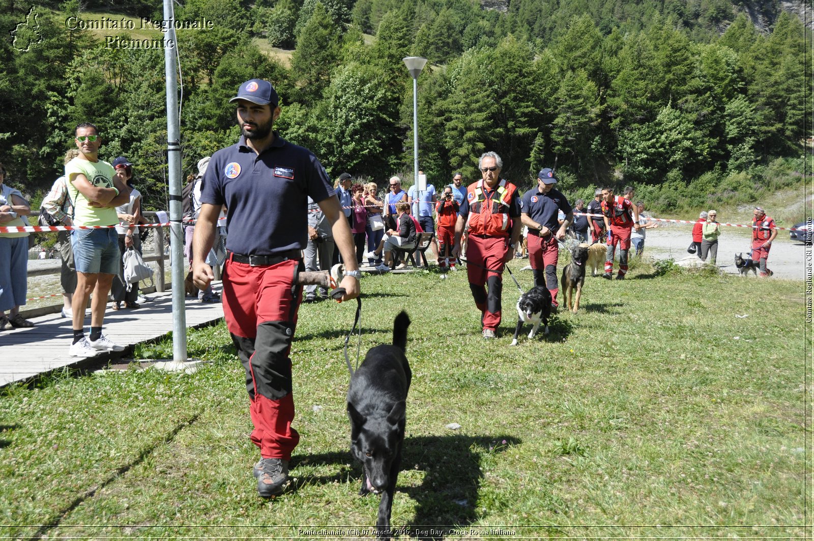 Pontechianale (CN) 7 Agosto 2016 - Dog Day - Croce Rossa Italiana - Comitato Regionale del Piemonte