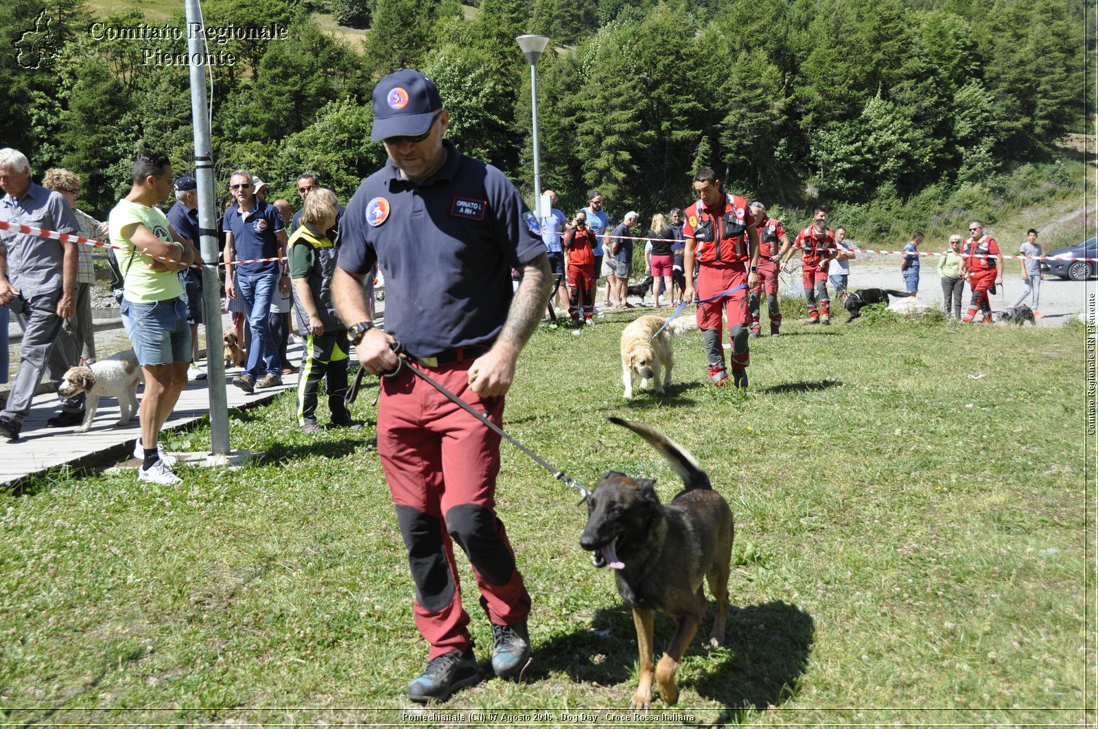 Pontechianale (CN) 7 Agosto 2016 - Dog Day - Croce Rossa Italiana - Comitato Regionale del Piemonte