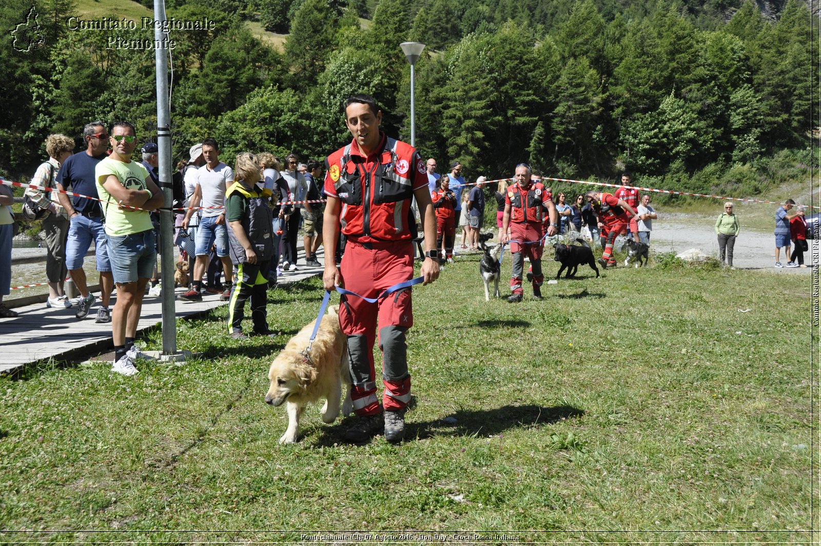 Pontechianale (CN) 7 Agosto 2016 - Dog Day - Croce Rossa Italiana - Comitato Regionale del Piemonte