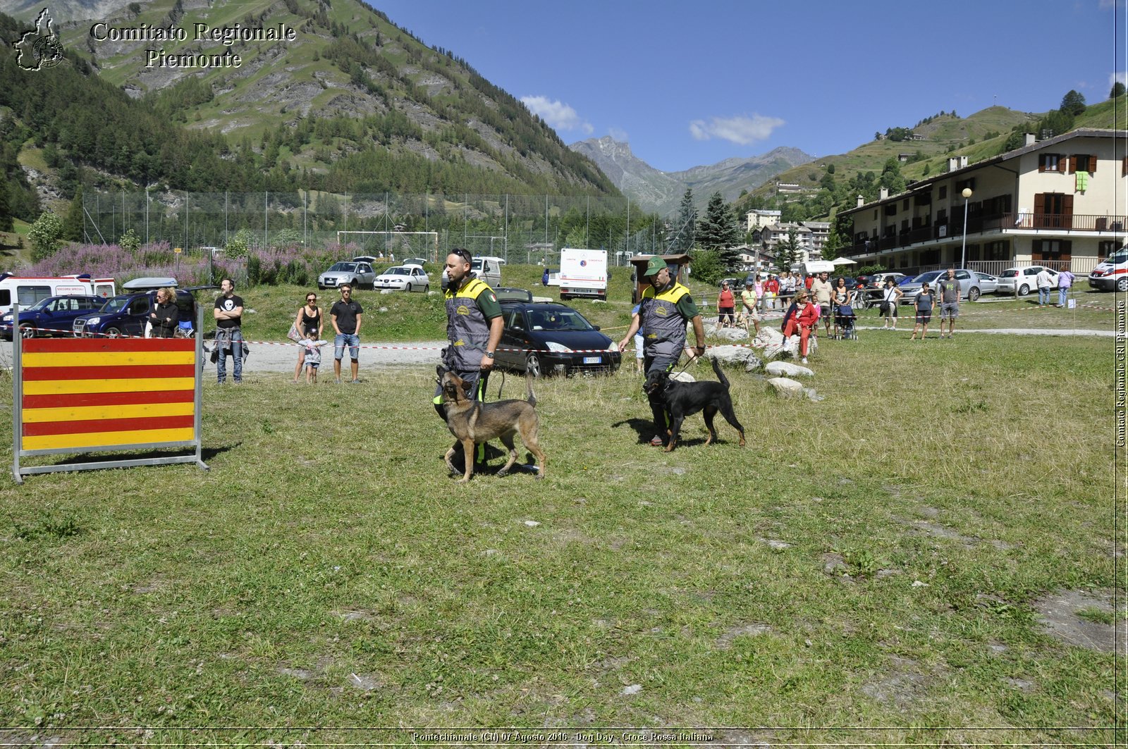 Pontechianale (CN) 7 Agosto 2016 - Dog Day - Croce Rossa Italiana - Comitato Regionale del Piemonte