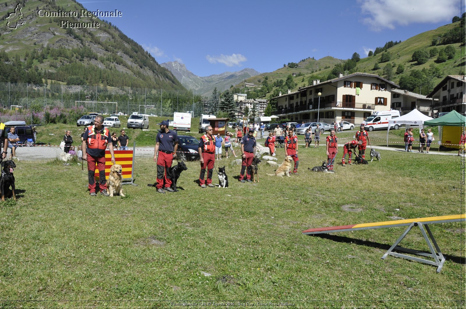 Pontechianale (CN) 7 Agosto 2016 - Dog Day - Croce Rossa Italiana - Comitato Regionale del Piemonte