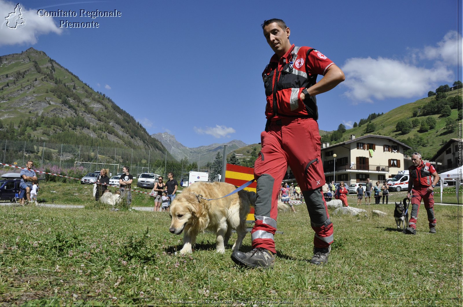 Pontechianale (CN) 7 Agosto 2016 - Dog Day - Croce Rossa Italiana - Comitato Regionale del Piemonte