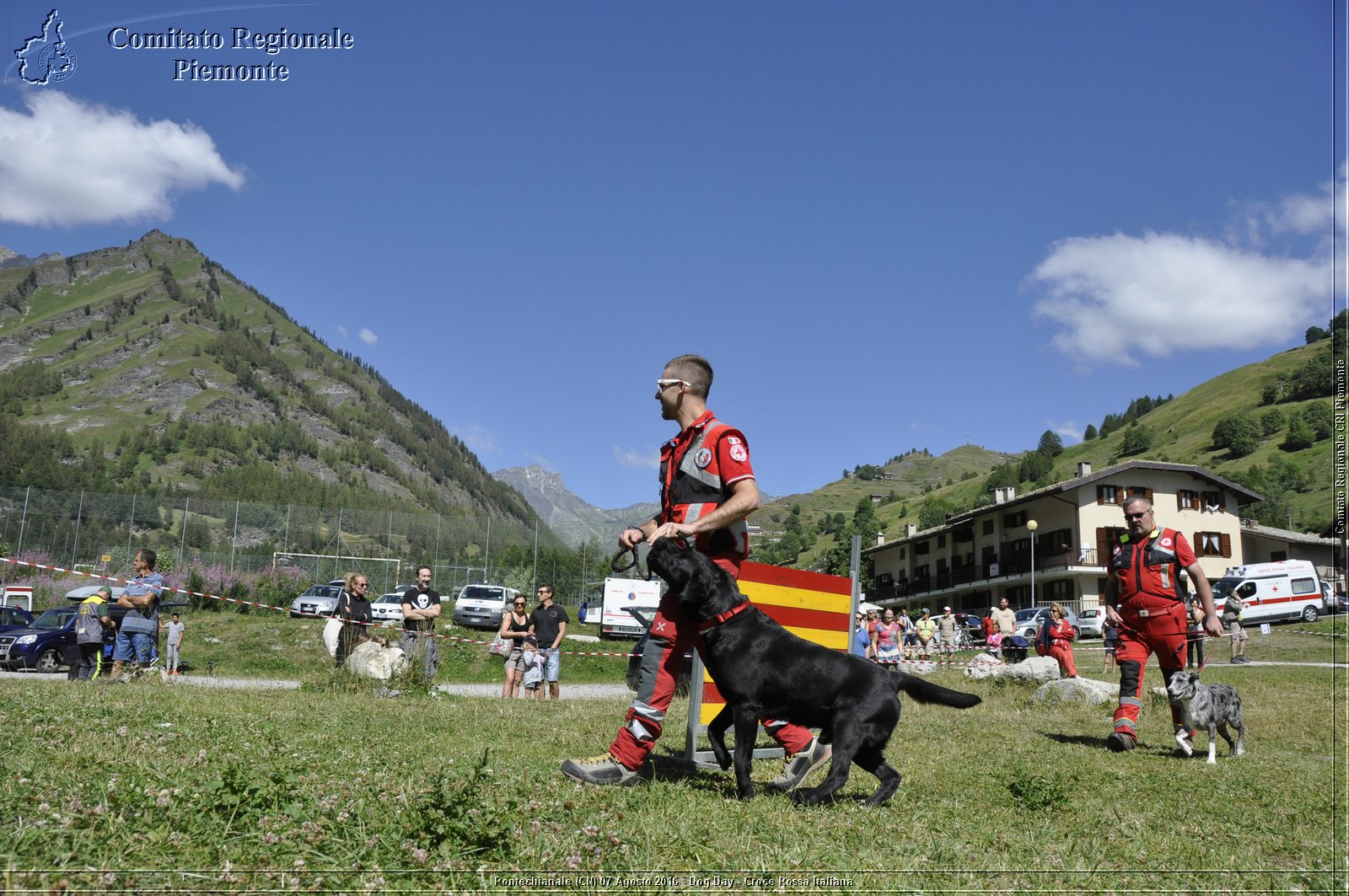 Pontechianale (CN) 7 Agosto 2016 - Dog Day - Croce Rossa Italiana - Comitato Regionale del Piemonte