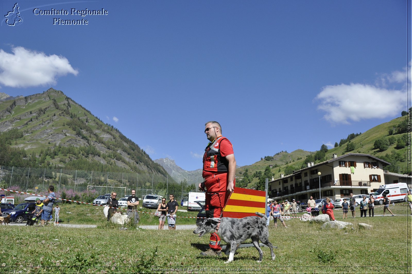 Pontechianale (CN) 7 Agosto 2016 - Dog Day - Croce Rossa Italiana - Comitato Regionale del Piemonte