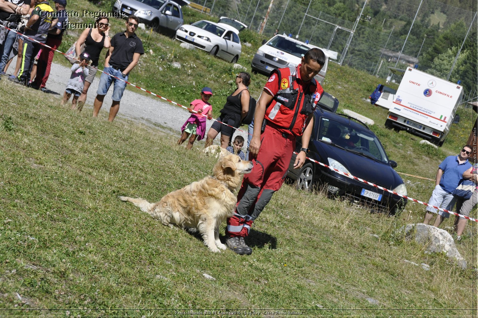 Pontechianale (CN) 7 Agosto 2016 - Dog Day - Croce Rossa Italiana - Comitato Regionale del Piemonte