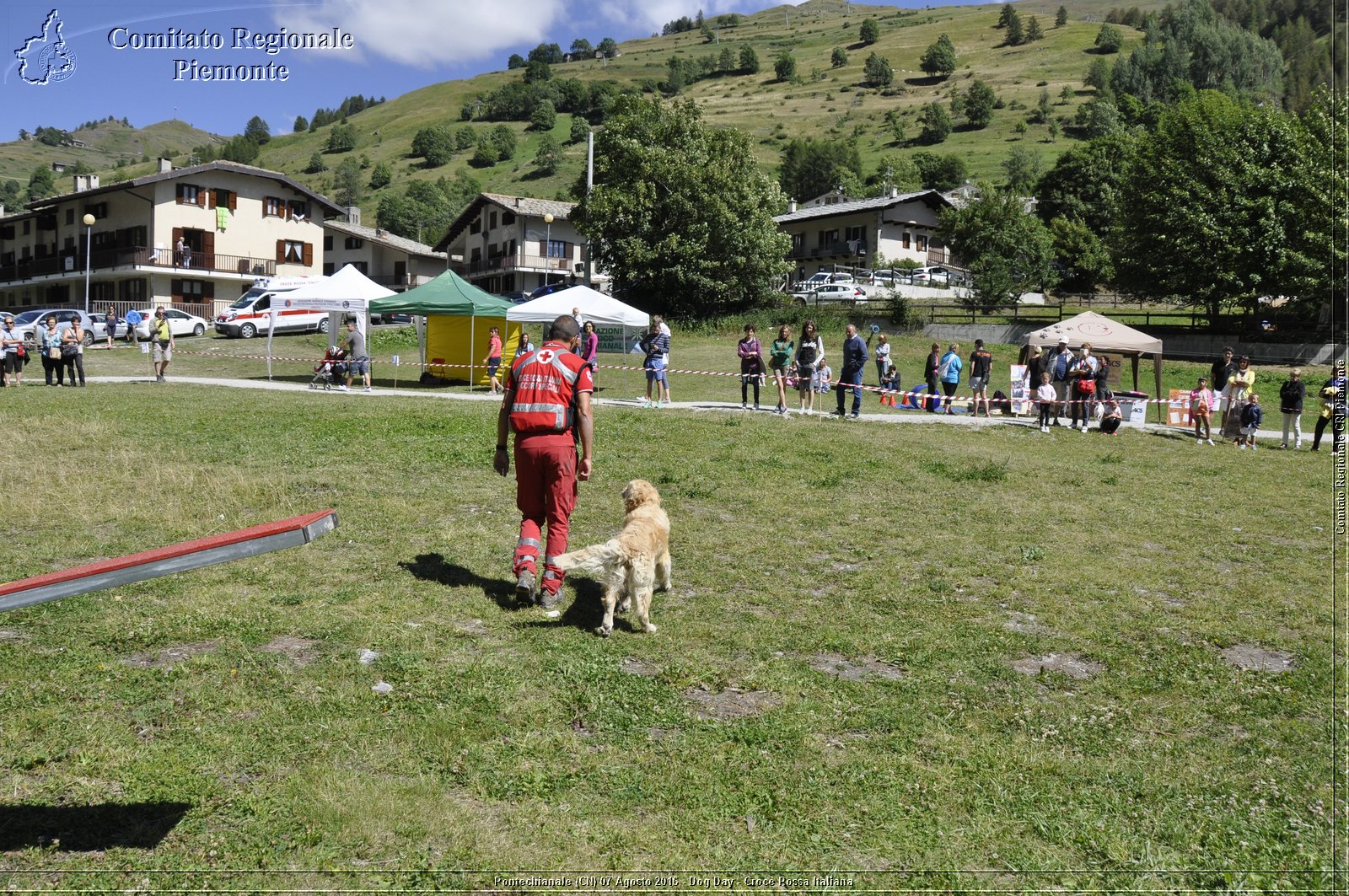 Pontechianale (CN) 7 Agosto 2016 - Dog Day - Croce Rossa Italiana - Comitato Regionale del Piemonte