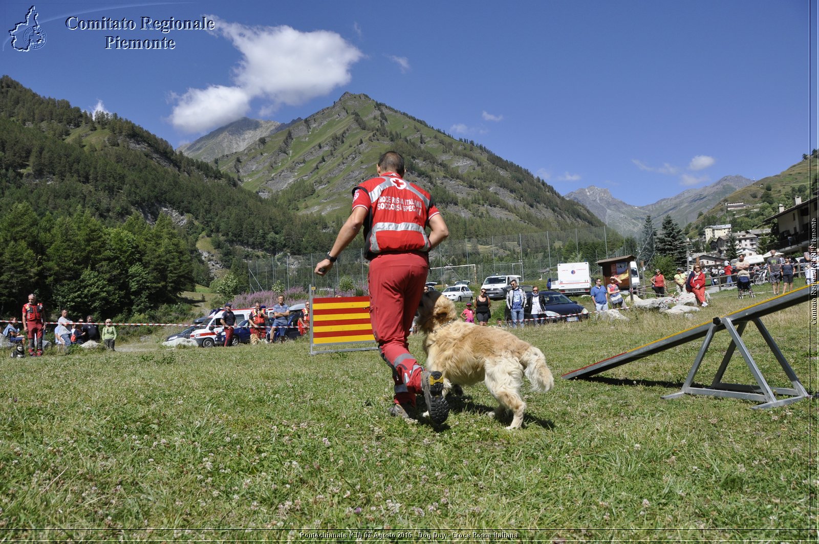 Pontechianale (CN) 7 Agosto 2016 - Dog Day - Croce Rossa Italiana - Comitato Regionale del Piemonte