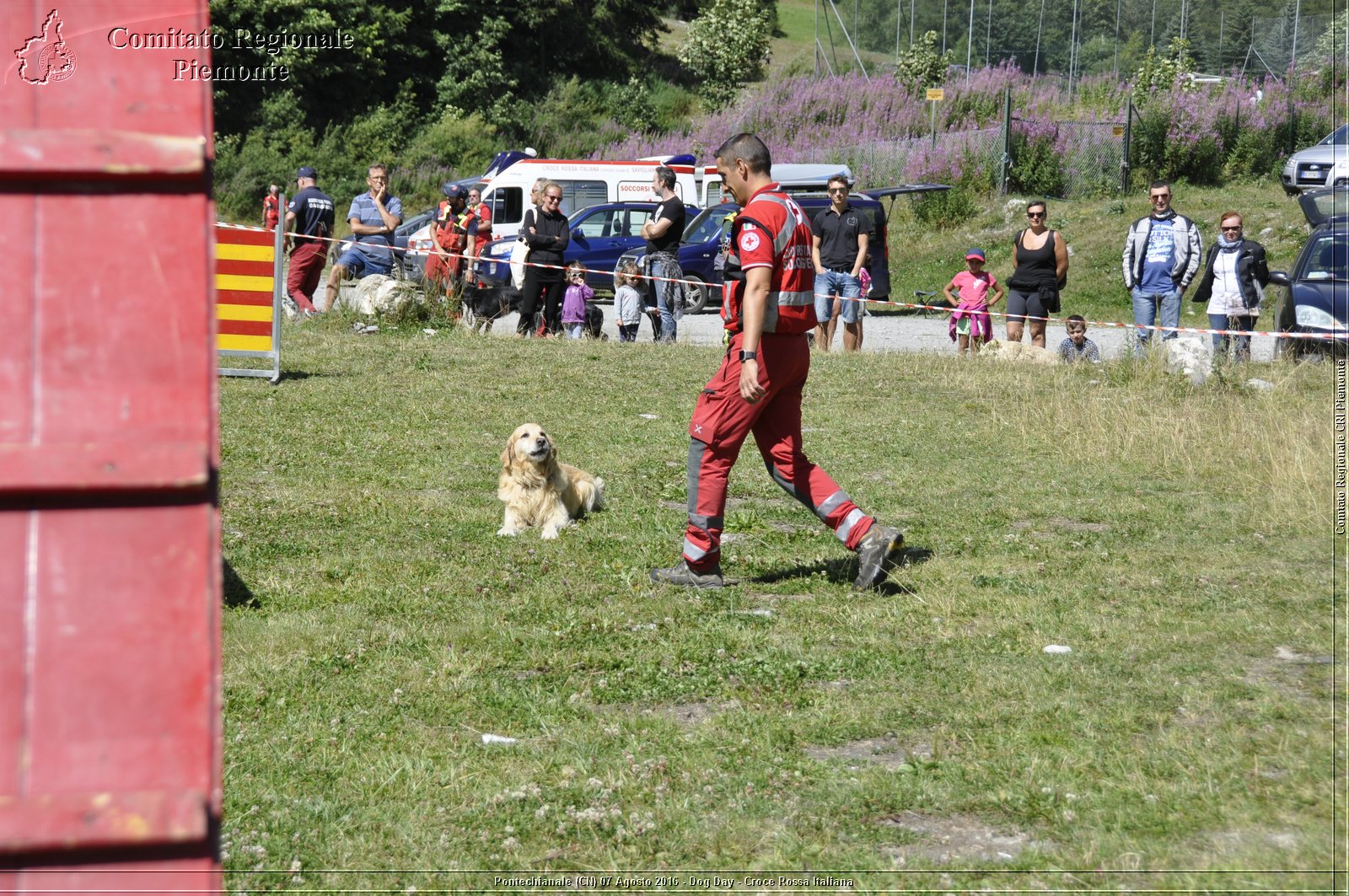 Pontechianale (CN) 7 Agosto 2016 - Dog Day - Croce Rossa Italiana - Comitato Regionale del Piemonte