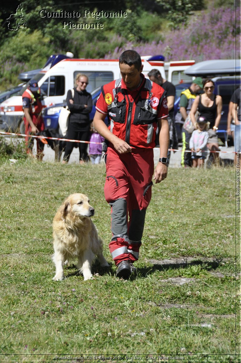 Pontechianale (CN) 7 Agosto 2016 - Dog Day - Croce Rossa Italiana - Comitato Regionale del Piemonte