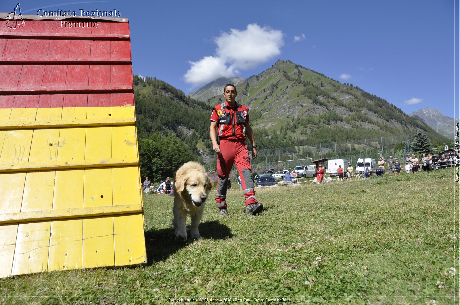 Pontechianale (CN) 7 Agosto 2016 - Dog Day - Croce Rossa Italiana - Comitato Regionale del Piemonte