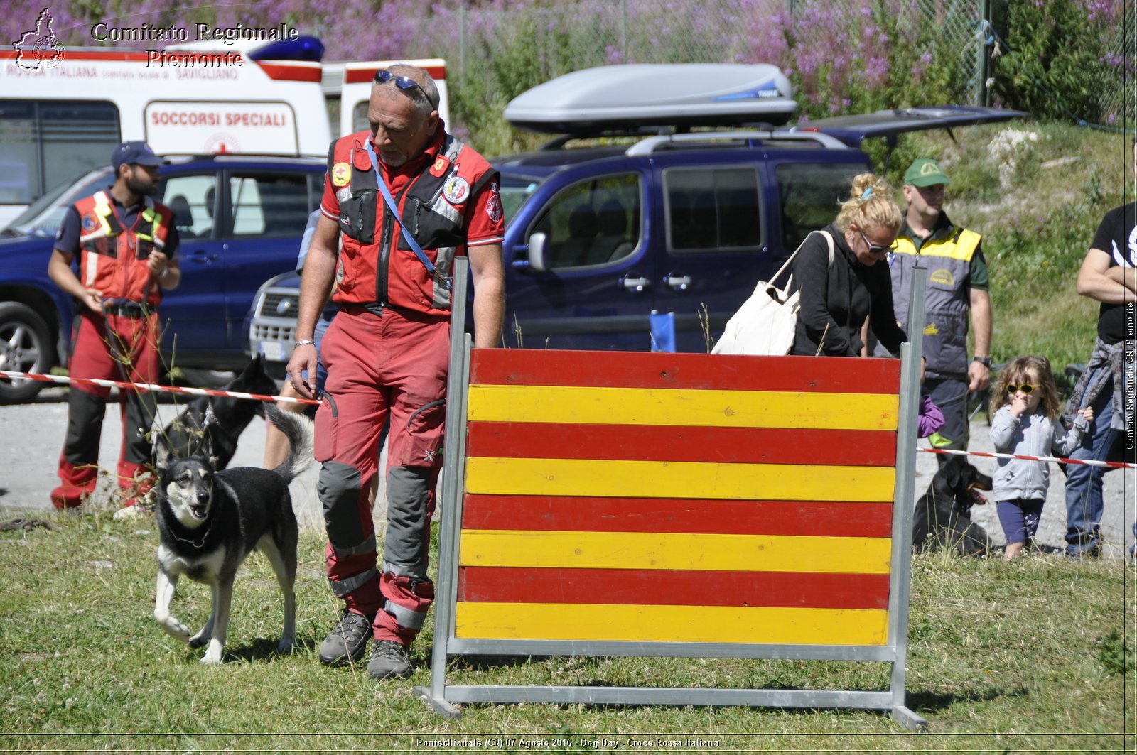 Pontechianale (CN) 7 Agosto 2016 - Dog Day - Croce Rossa Italiana - Comitato Regionale del Piemonte