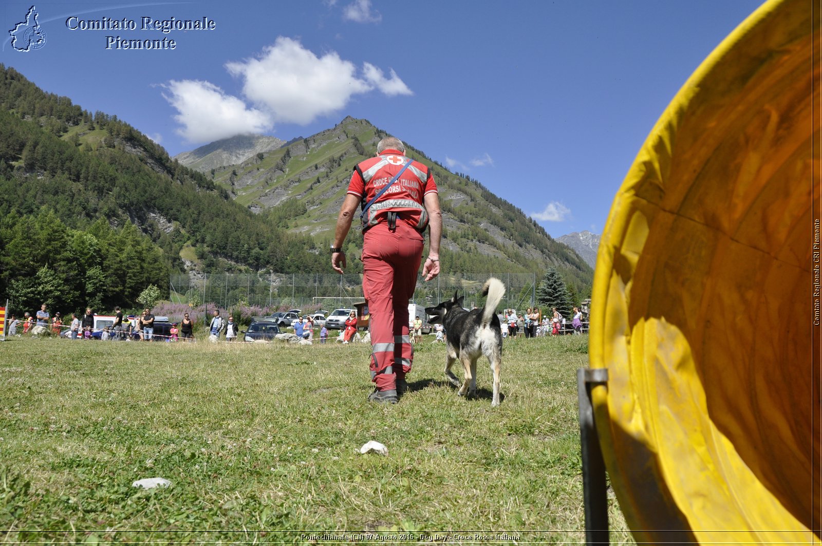 Pontechianale (CN) 7 Agosto 2016 - Dog Day - Croce Rossa Italiana - Comitato Regionale del Piemonte