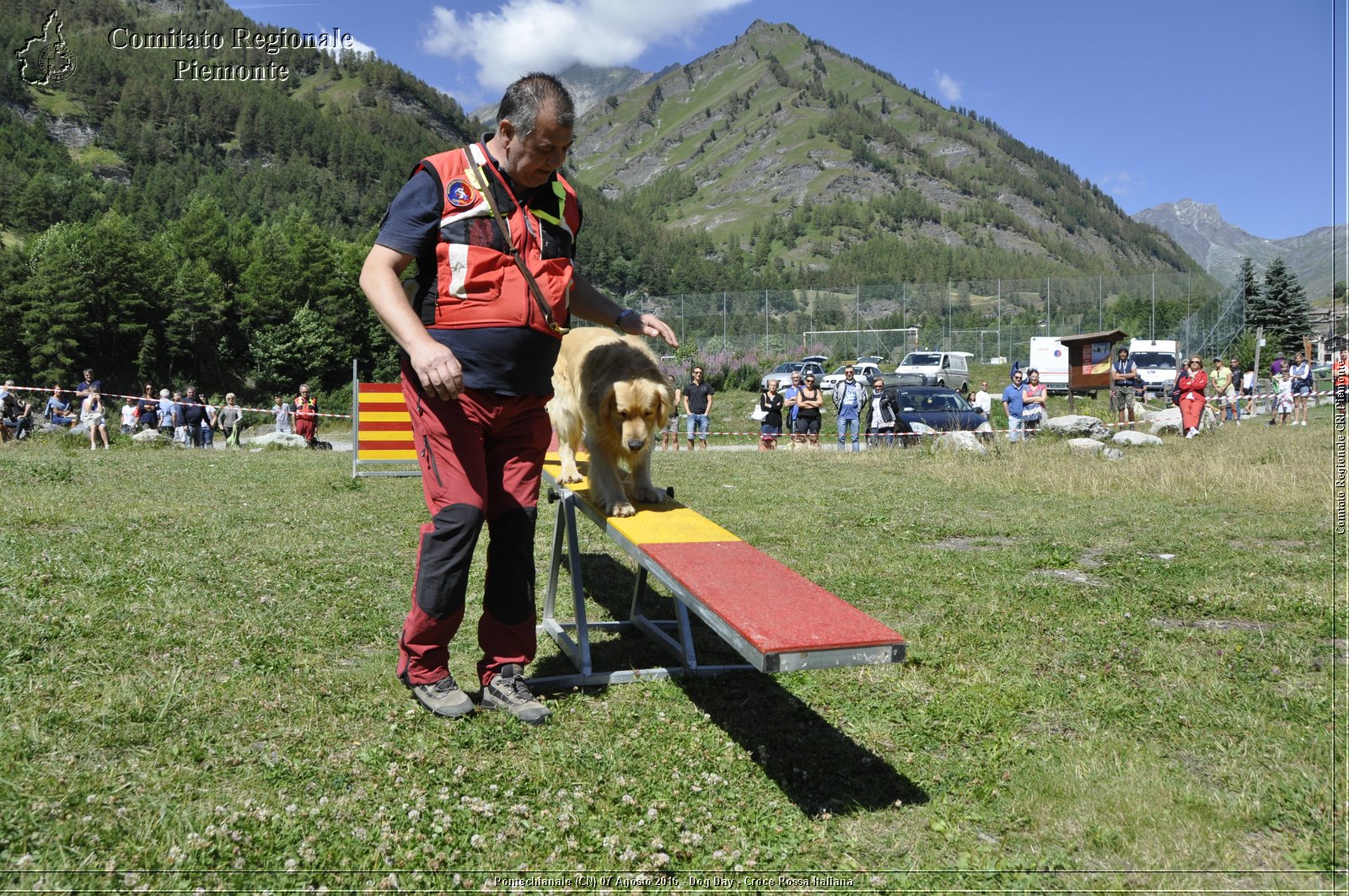 Pontechianale (CN) 7 Agosto 2016 - Dog Day - Croce Rossa Italiana - Comitato Regionale del Piemonte