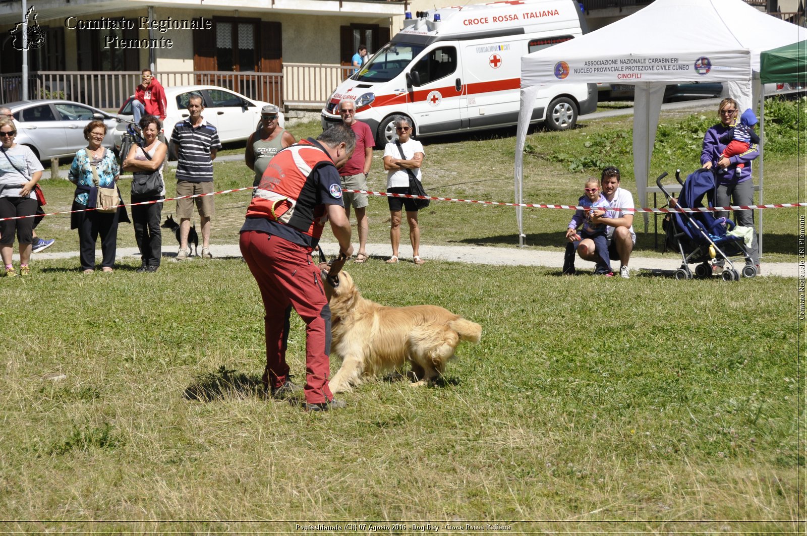 Pontechianale (CN) 7 Agosto 2016 - Dog Day - Croce Rossa Italiana - Comitato Regionale del Piemonte