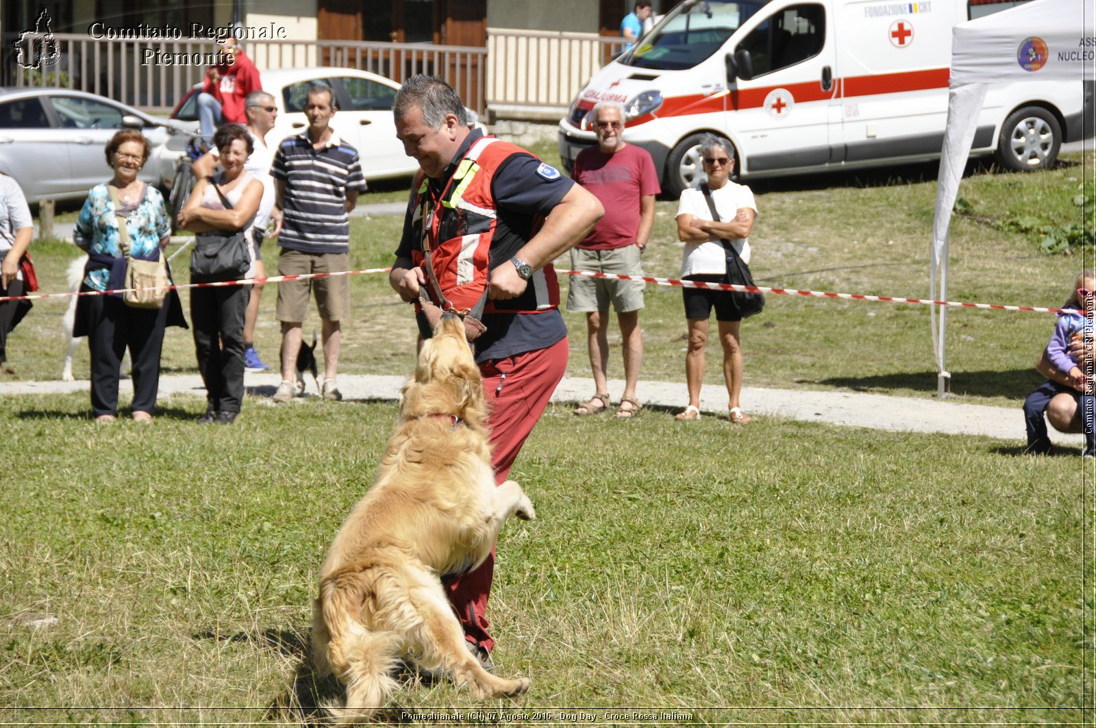 Pontechianale (CN) 7 Agosto 2016 - Dog Day - Croce Rossa Italiana - Comitato Regionale del Piemonte